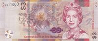 Bahamas 3 dollars 3 Dollars - Elizabeth II - Boats - 2019 - UNC - Remplacement serial Z. -