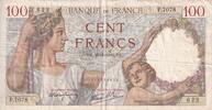 Frankreich 1940 100 Francs - Sully - 25-01-1940 - Serial P.7078 - P.94 IV / S+