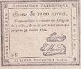 Frankreich 3 livres 3 Livres - Rouen - 1792 -