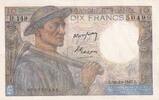 Frankreich 10 francs 10 Francs - Minor - 30-10-1947 - Serial H.149 - P.99 -