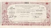 Martinique 2000 francs 2000 Francs - French colonial note - Sign. Chazal - 18-10-1882 - Kol.N°47var -
