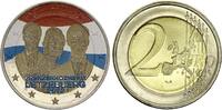 Luxemburg  2 Euros - Princely wedding - Colorised - 2012 I- / VZ+ / VZ-ST
