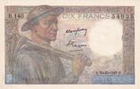 Frankreich 10 francs 10 Francs - Minor - 30-01-1947 - Serial B.140-54035 - P.99 -