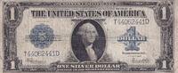 USA  1 Dollar - George Washington - 1923 - Serial T-D - P.342 IV / S