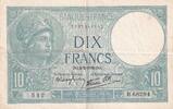 Frankreich 10 francs 10 Francs - Minerva - 02-02-1939 - Serial R.68294 - P.73 -