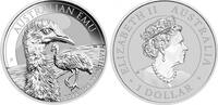 Australien 1 dollar 1 Dollar Elizabeth II - Emu - 1 Oz 2022 - Silver -