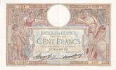 Frankreich 100 francs 100 Francs - Luc Olivier Merson - 30-06-1937 - Serial G.55297 - P.69 -