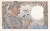 Frankreich 10 francs 10 Francs - Minor - 09-01-1947 - Serial G.137 - P.99 -