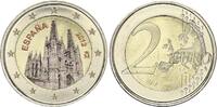 Spanien  2 Euros - Cathedral of Burgos - Colorised - 2012 I- / VZ+ / VZ-ST