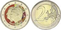Spanien  2 Euros - Philip VI King of Spain - Colorised - 2014 I- / VZ+ / VZ-ST