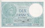 Frankreich 10 francs 10 Francs - Minerva - 14-11-1940 - Serial S.79528 - P.73 -