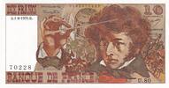 Frankreich 10 francs 10 Francs - Berlioz - 01-08-1974 - Serial U.80 - P.150 -