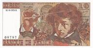 Frankreich 10 francs 10 Francs - Berlioz - 01-08-1974 - Serial M.81 - P.150 -