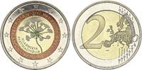 Slowenien 2 euros 2 Euros - Ljubljana Botanical Garden - Colorised - 2010 -