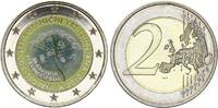 Slowenien 2 euros 2 Euros - Ljubljana Botanical Garden - Colorised - 2010 -