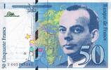 Frankreich 50 francs 50 Francs - Saint-Exupéry - 1993 - Letter V - P.157 -