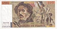 Frankreich  100 Francs - Delacroix - 1978 - Serial W.9 - P.154 III / SS