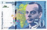 Frankreich 50 francs 50 Francs - Saint-Exupéry - 1997 - Letter W - P.157 -