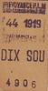Frankreich 10 centimes 10 cent. Paris Prévoyance P L M de 10 sou -