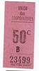 Frankreich 50 centimes 50 cent. Paris Union des coopératives -