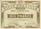 Frankreich 10 f 10 F Lille -