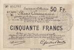 Frankreich 50 francs 50 Francs Douai City - 1916 -