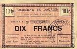 Frankreich 10 f 10 F Dourges -