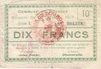 Frankreich 10 f 10 F Dourges -
