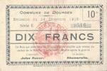 Frankreich 10 f 10 F Dourges -