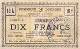 Frankreich 10 f 10 F Dourges -