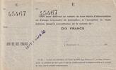 Frankreich 10 f 10 F Beaucourt Annulé -