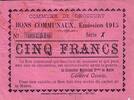 Frankreich 5 f 5 F Drocourt -
