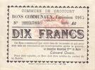 Frankreich 10 f 10 F Drocourt -