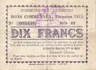 Frankreich 10 f 10 F Drocourt -