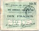 Frankreich 10 francs 10 Francs Douai City - 1914 -