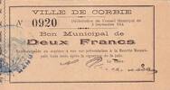 Frankreich 2 f 2 F Corbie -