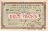 Frankreich 2 f 2 F Cornimont -