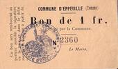 Frankreich 1 f 1 F Eppeville n° 2360 -
