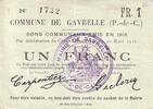Frankreich 1 f 1 F Gavrelle -