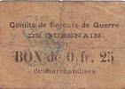 Frankreich 25 centimes 25 cent. Guesnain -