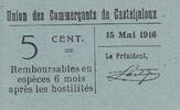 Frankreich 5 centimes 5 cent. Casteljaloux City -
