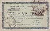 Frankreich 1 f 1 F La Capelle -
