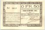Frankreich 50 centimes 50 Centimes Coutiches City - 1914 -