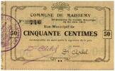 Frankreich 50 centimes 50 cent. Maissemy City - N746 - 1915 -