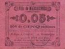 Frankreich 5 centimes 5 cent. Marchiennes -