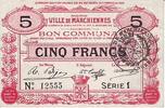 Frankreich 5 f 5 F Marchiennes -