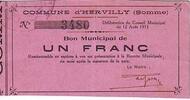 Frankreich 1 f 1 F Hervilly -