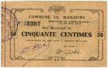 Frankreich 50 centimes 50 cent. Maissemy City - N1307 - 1915 -