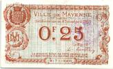 Frankreich 25 centimes 25 Centimes Mayenne City - 1917 -