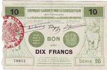 Frankreich 10 f 10 F Valenciennes -